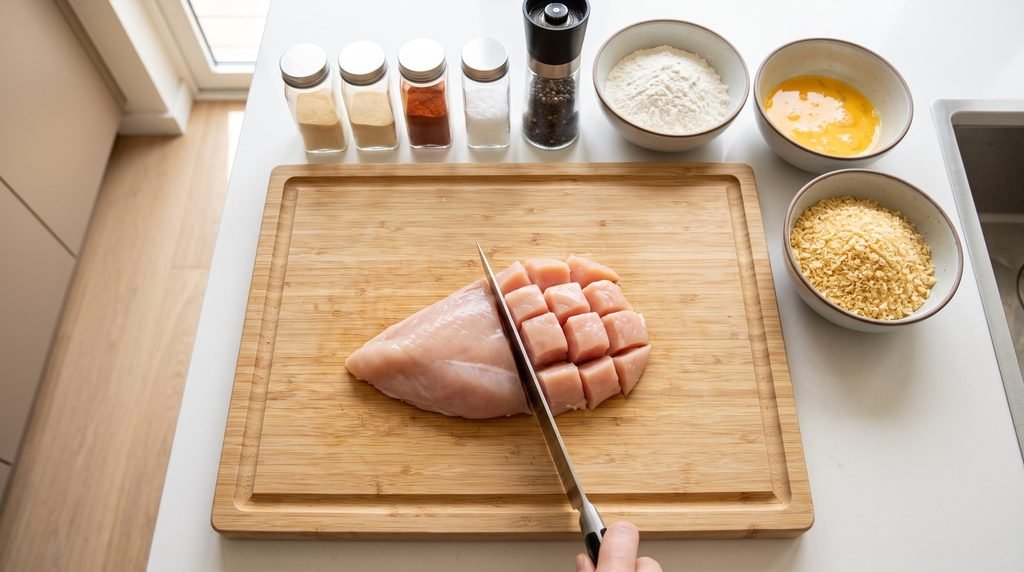 cutting chicken on cutting board 2k 20260917184217