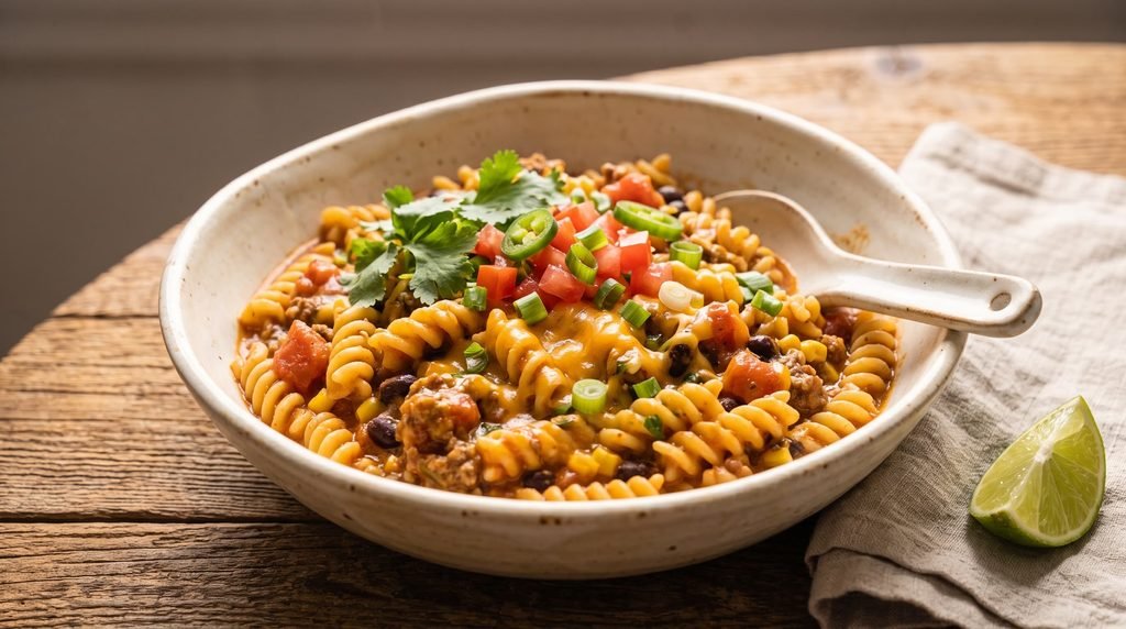 taco pasta in black skillet 2k 20260918034922